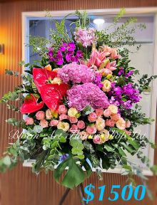 Mixed Flower Arrangement - Deluxe CODE 22785